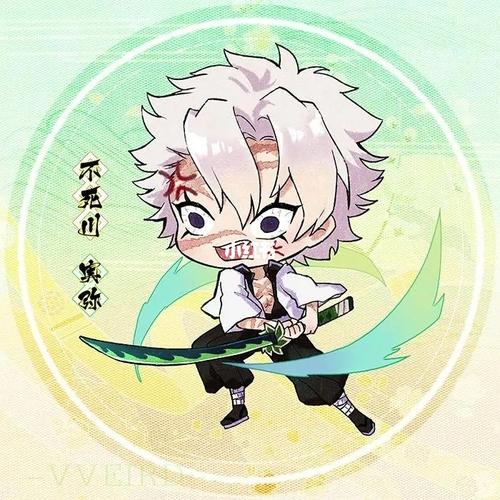 鬼灭之刃人物头像q版_鬼灭之刃_头像_素材_头像