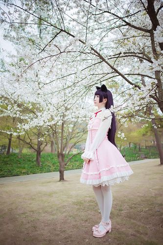 妖少的cosplay正片 五更琉璃 sweet lolita ver.