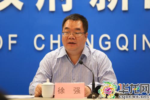 本届渝洽会组委会办公室主任,重庆市外经贸委主任徐强