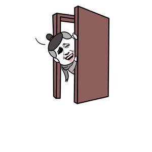 金馆长太郎开门-表情包制作-表情包原图-表情包diy-表情模板