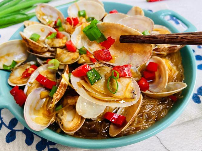 美食视频挑战赛#蒜蓉粉丝花甲的做法图解16