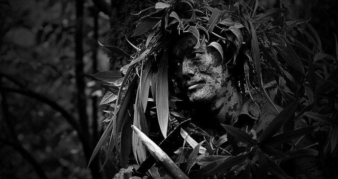 张博之丛林战造型