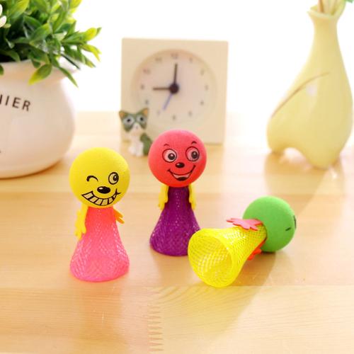 儿童礼物弹跳娃娃解压玩具 好玩的东西创意整蛊地摊货