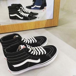 日本范斯 vans sk8-hi 梨花着 高帮帆布鞋