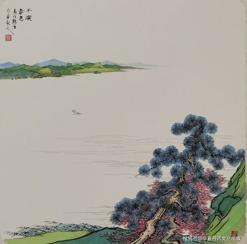 平湖春色春游图家园大河东去江南烟雨春庭晓景春酒醉舟湖光山色溪山