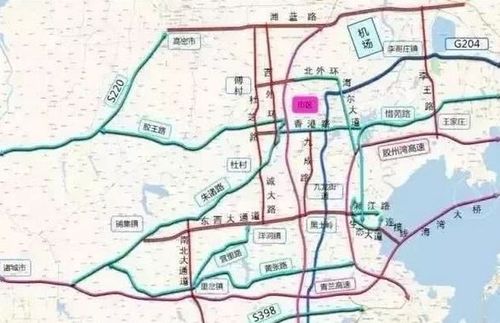 功能定位为青岛西向对外辐射的重要通道,同时也是 联系胶州经济技术