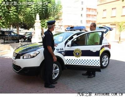 欧洲的逍客警车