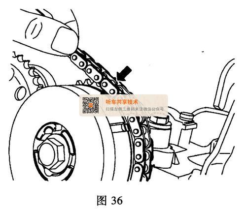 吉利帝豪ec718l4g18d发动机正时链条安装方法