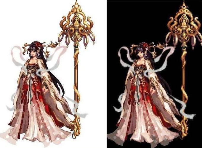 dnf:神龙天女真龙现身,三觉动画细节拆解展示_龙女