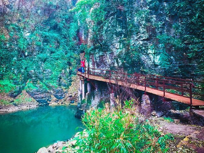 到湖北宜昌旅游必去的五大景区之一:远安武陵峡口生态