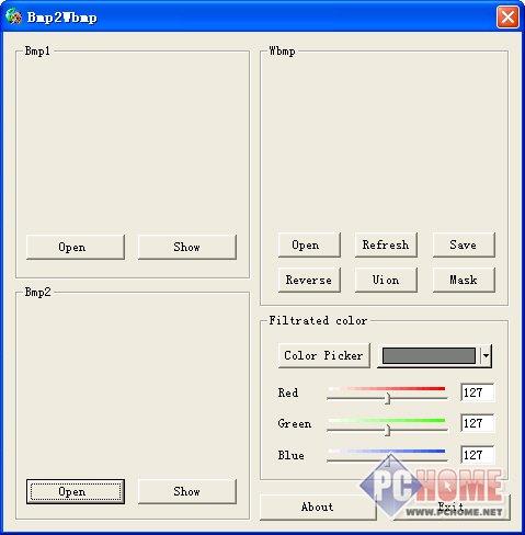 bmp2wbmp官方免费下载_bmp2wbmp 1.3-pchome下载中心