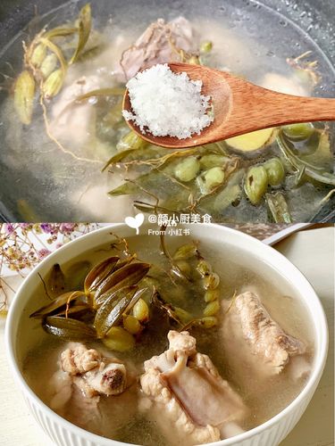 润肺止咳7515巨好喝的石仙桃排骨汤73超简单_止咳_排骨汤_润肺