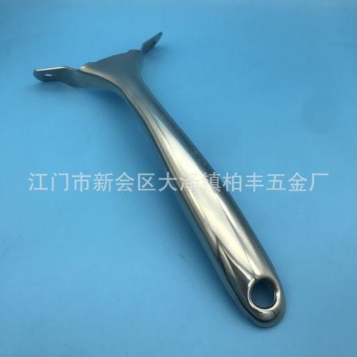柏丰g0152不锈钢锅把手家用厨房锅柄 卷钢肥身手柄