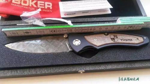 用德国战列舰装甲板做原料,被喻为"北宅神刀"的战术折刀有多牛