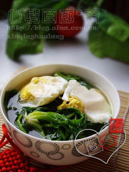 荠菜煮鸡蛋