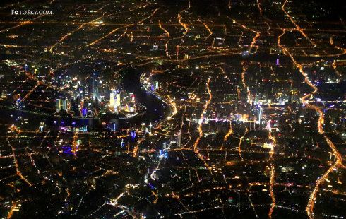 [转载]【上海魔都】—— 航拍夜景