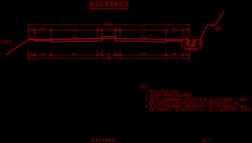 路基标准横断面图1页().dwg缩略图