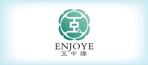 玉中缘玉器标志设计