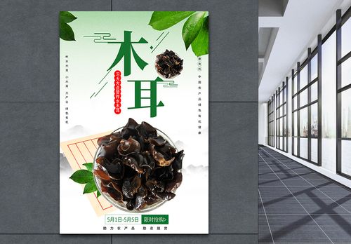 枸杞木耳山药海报设计