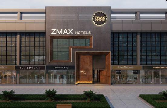 zmax hotels 门头效果图