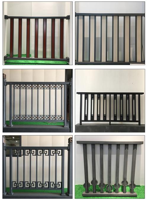 庭院铝合金阳台栏杆铝合金栏杆护栏阳台护栏扶手露台防护栏厂家