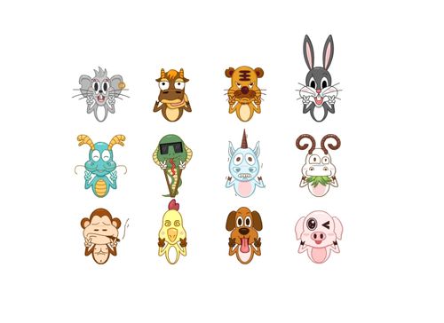 十二生肖剪刀手