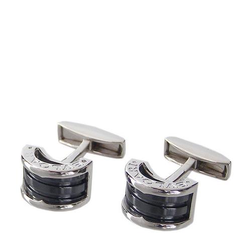 bvlgari/宝格丽 2014新款 纯银黑玛瑙袖扣 gm855817