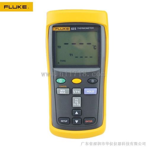 福禄克 fluke 51-2 52-2 53-2 b 54-2 b数字式温度计 测温仪