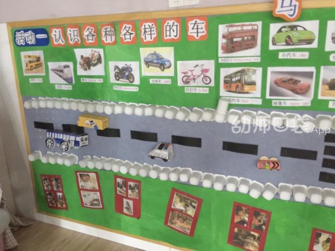 中一班《交通工具》主题环境创设方案