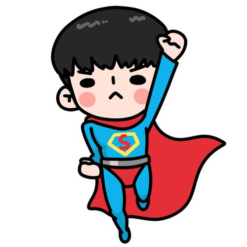 超人头像高清图片