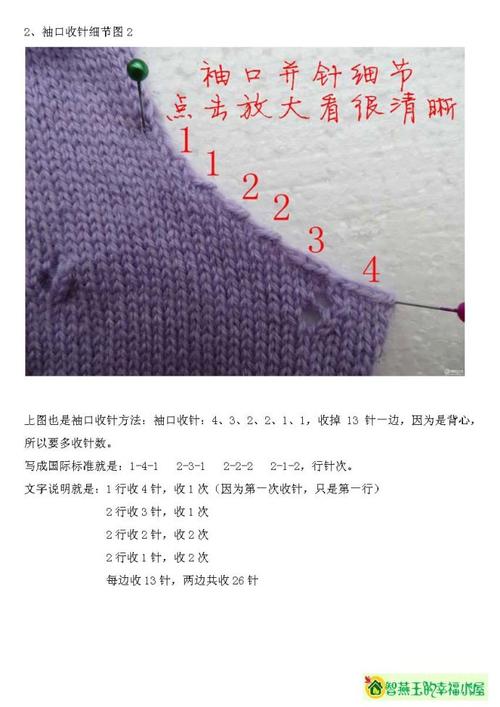 [转载]袖口,领口的收针方法—平收法—明月