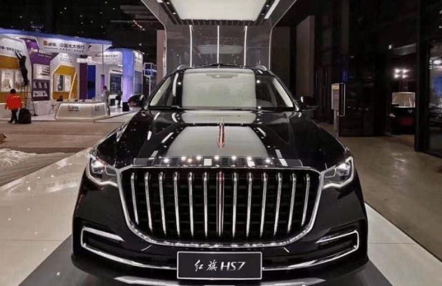 全新豪华suv红旗hs7,3.0t双涡轮引擎,车长5米,媲美普拉多