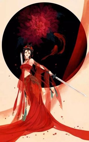 13款惊艳红衣古风图片唯美意境图片美图