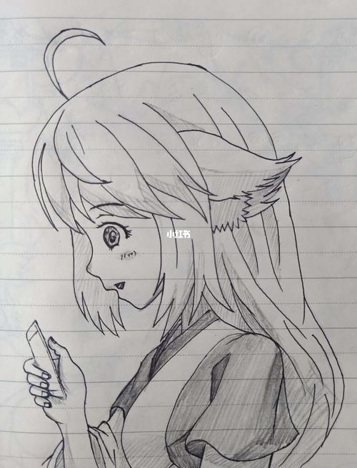 每日一画013--线稿临摹_画画_卡通_绘画_铅笔画_画画的日常_文化_绘画