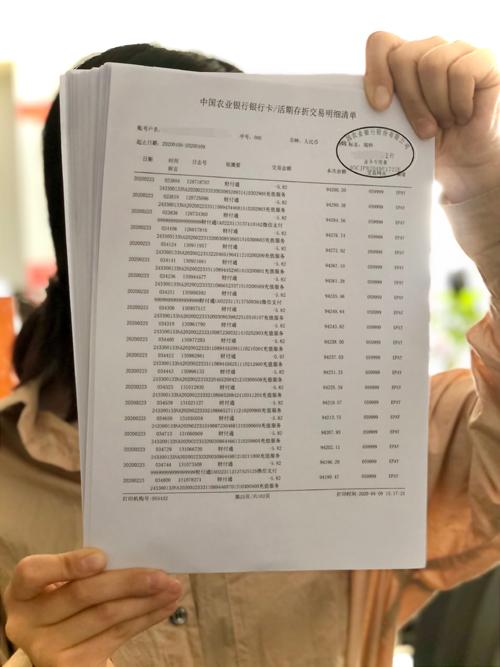 102页银行流水账单 晨报记者张慧敏摄影王三又一次陷入困局,自己发现