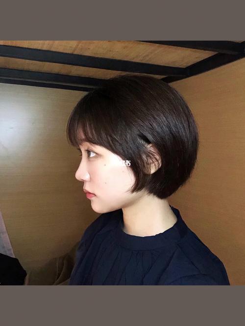 适合方圆肉肉脸的日韩系短发9615多图详细!_短发