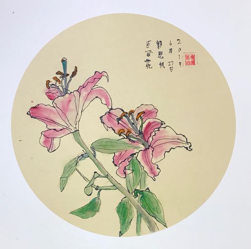 作品——《百合花》