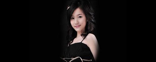 黑色背景美女壁纸#采集大赛