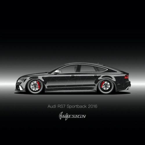 蛇皮袋绿分外潮东北棉裤别样红2016款奥迪rs7改装涂装设计