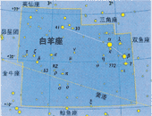 白羊座星图