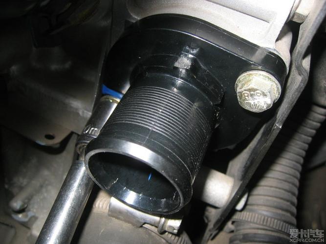 > 主动式更换2010款408 2.0节温器.