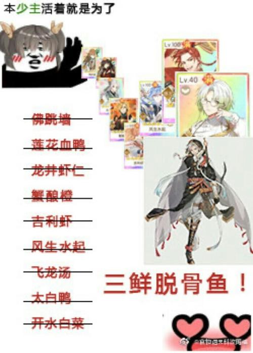 食物语,三鲜脱骨鱼-关于食物语的图片和表情包-话本小说网