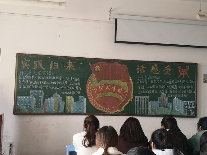 艺术学院开展以"实践归来话感受"主题团课