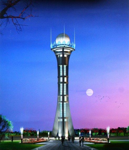 嘉兴标志性建筑:蛋塔