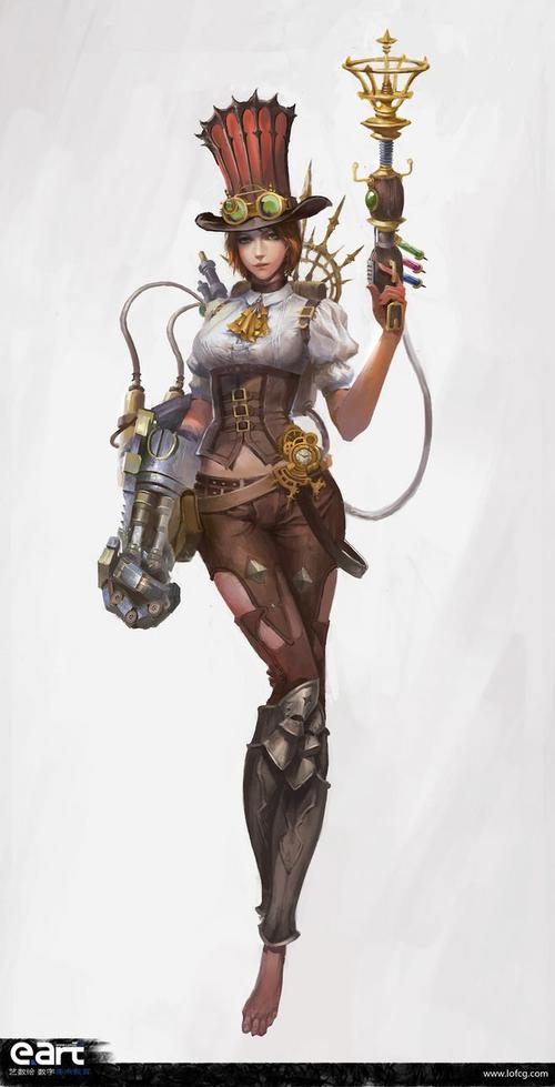 艺数绘学员作品 角色设计 游戏原画 cg cg原画 角色原画