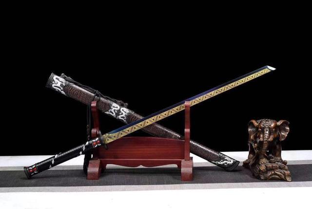 鉴赏,双龙唐横刀