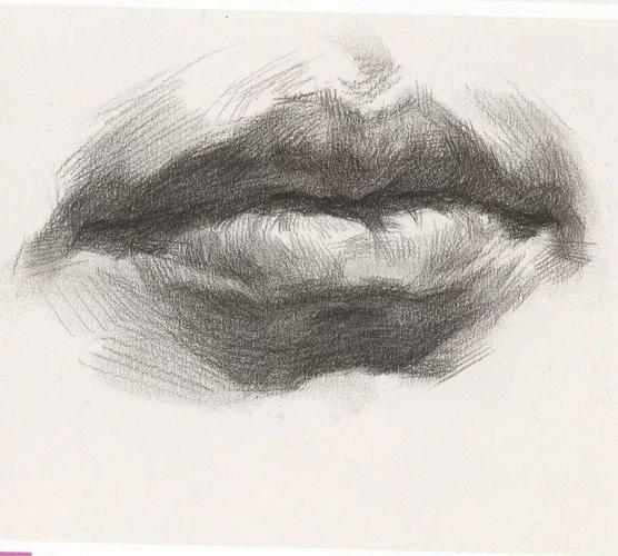 素描课堂|素描五官详解(嘴巴塑造篇)