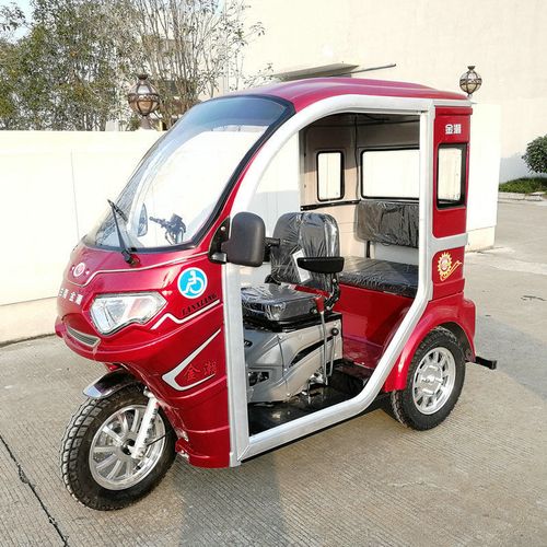 残疾人机动轮椅车老年三轮摩托车全封闭