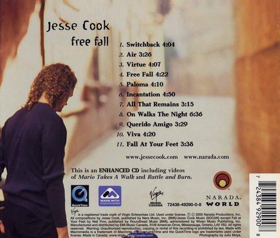 jesse cook -【free fall】(自在沉沦)[flac]
