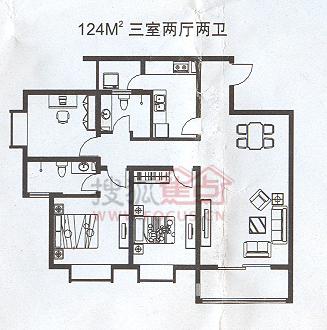 君悦华府在售户型图